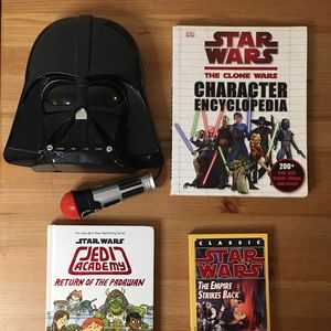 Star Wars Bundle ! 3 Books & 1 Darth Vader MP3